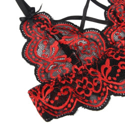 Subblime - Set Ensemble Deux Pièces Top Et Culotte En Dentelle S/M